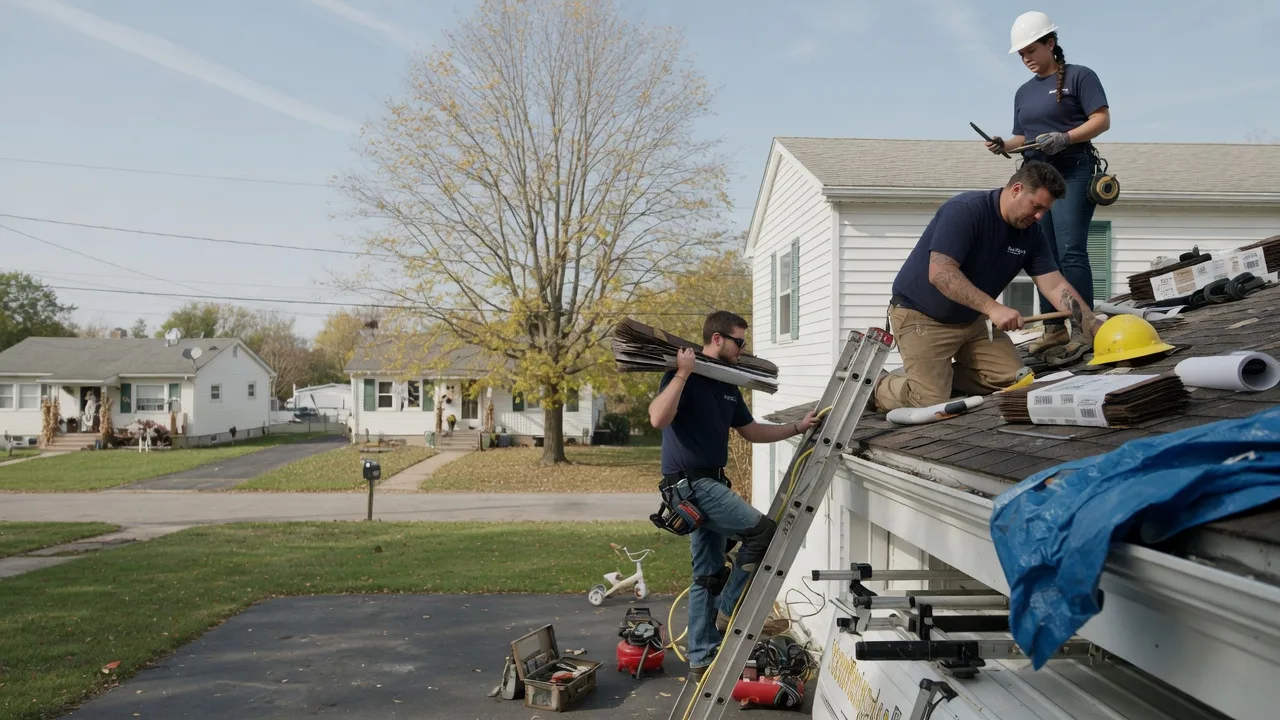 Local Roofing Contractors in Bonnie, IL near me
